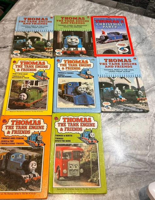 VINTAGE THOMAS THE Tank Engine Ladybird Books X 8 £13.19 - PicClick UK