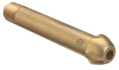 Regulator Inlet Nipple, W/ Filter, Oxygen, 1/4 in (Npt), 3 In, Brass, Cga-540