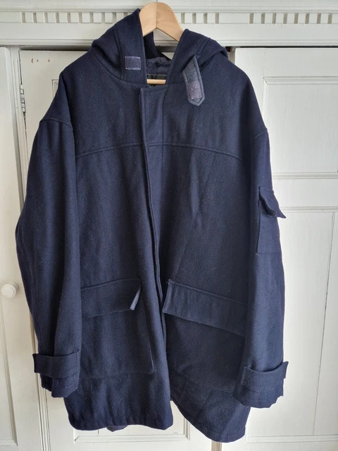 Vintage Spiewak 4295 Golden Fleece Mens Navy Wool Coat Jacket Size XL