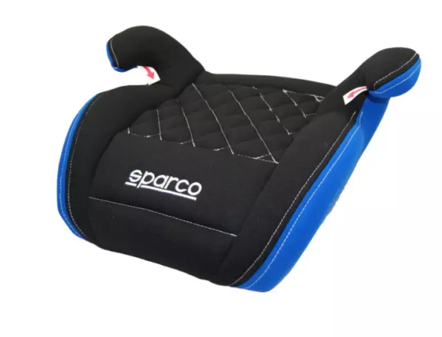 New For Kids / Children SPARCO Car Booster Seat Black / Blue Color 15 - 36 kg