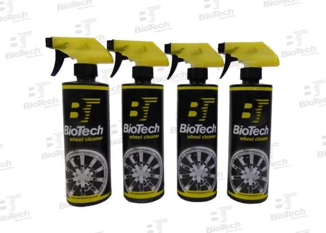 Acid Cleaner/Wheel Cleaner Concentrated 16 oz (4 Units)- CLEAR