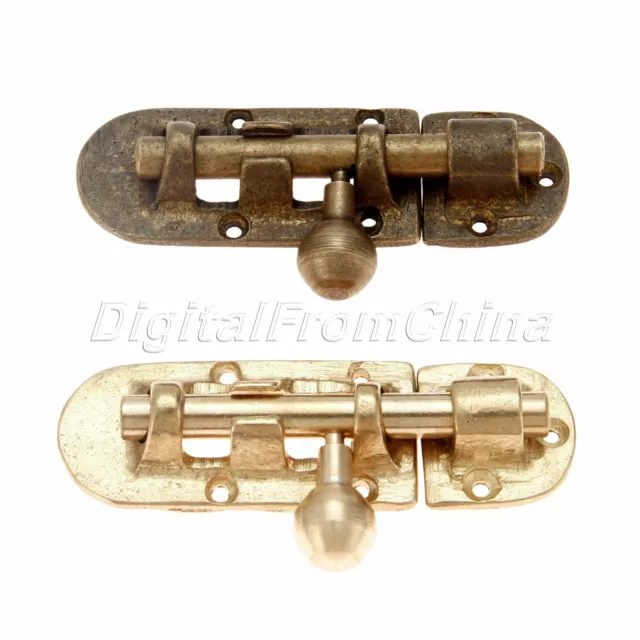 Vintage Barrel Catch Cupboard Door Lock Slide Bolt Stapler Gate Latch Hardware