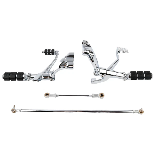 CHROME FORWARD CONTROLS Linkage Set for HarleyDavidson XL 883