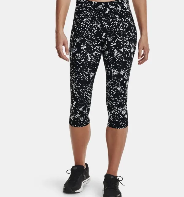 Under Armour UA Fly Fast Printed Compression Capri Leggings XS