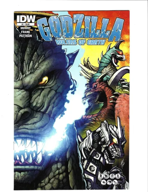 Godzilla Rulers Of Earth #1 Jun 2013 Cov. Matt Frank 10.0 Gem Mint 2013 Idw 60Th