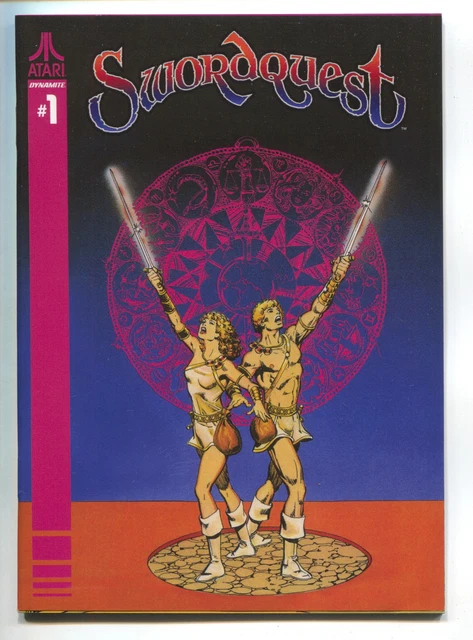 Swordquest 1 Dynamite Atari 2017 NM Mini Comic Roy Thomas George Perez