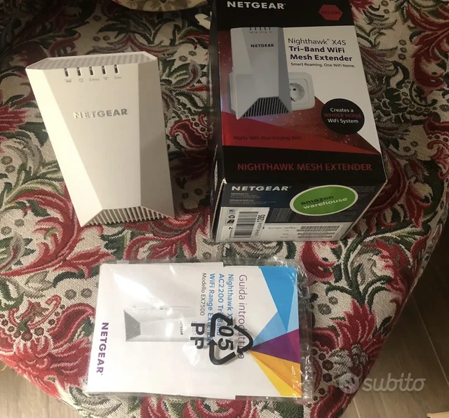 Netgear EX7500 Nighthawk X4S Ripetitore Wi-Fi AC22