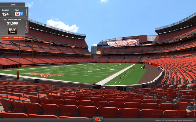 2 New York Jets Cleveland Browns Tickets Sec 124 Row 16 12/28/23 Dawg pound