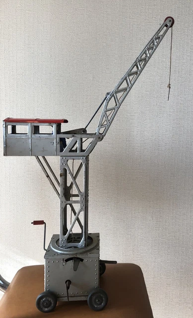 Grue Mécanique Joustra Vintage Des Années 1960 - Jouet Collection Dans Son Jus