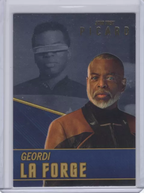 2024 Star Trek Picard Seasons 2 & 3 Then & Now Card TN7 Geordi La Forge/ Burton