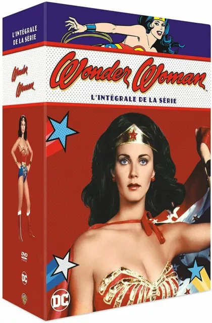 WONDER WOMAN  L'Intégrale de la Série - Coffret 21 DVD Neuf cellophane FRANCE