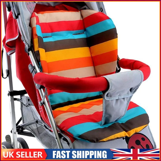 Rainbow Baby Stroller Buggies Pads Seat Chair Cushion Thickening Cart Pads