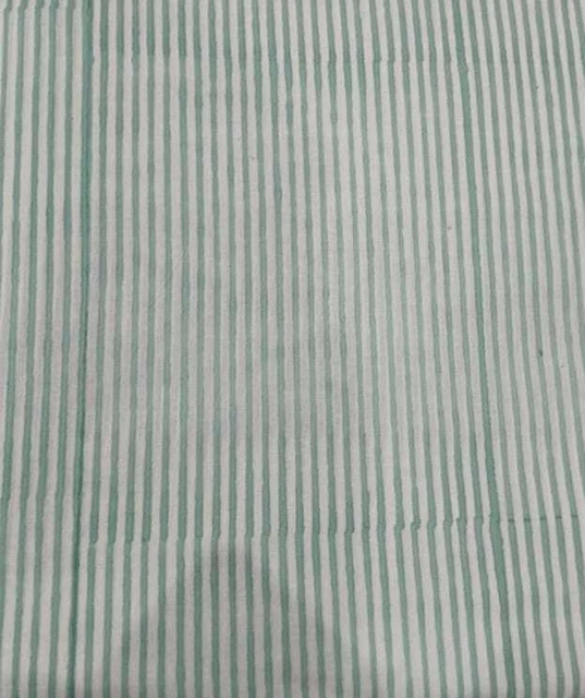 100% coton indien fait à la main bloc impression couture artisanat tissu...