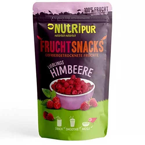 Himbeeren gefriergetrocknet 25g, 100g, 300g - getrocknete Himbeeren ungezuckert