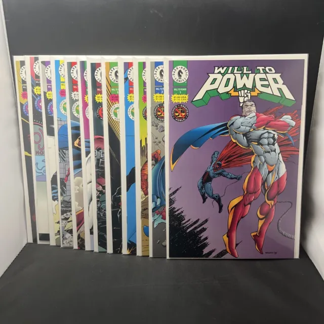 WILL TO POWER 1994 Dark Horse Complete Comic Series # 1 to 12. 12 Books (B1)(21)