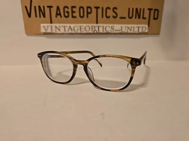 Tart Arnel Style Tortoise Shell Hornrimmed Brown/Stripe CPE204 Eyeglasses Frame.