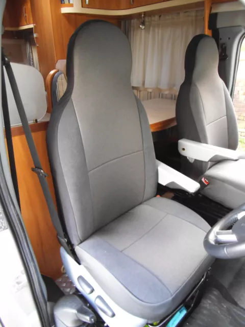 Fiat Ducato Motorhome Seat Covers Georgina Two Fronts Mh307