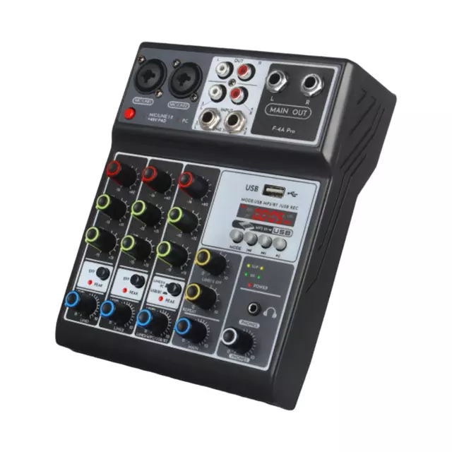 Mélangeur Audio, Système De Console De Carte Son Portable Pour Enregistrement