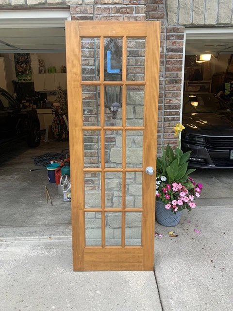 Wooden french door