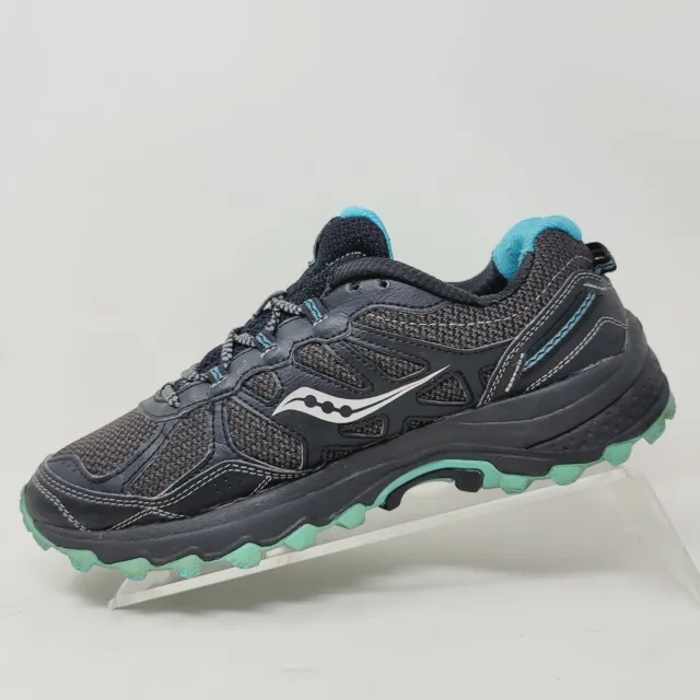 SAUCONY GRID EXCURSION TR11 Womens Black Running Shoes S10392 Athletic ...