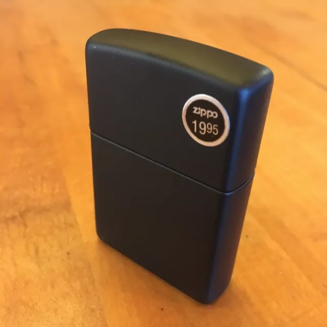 Genuine Zippo classic black matte windproof Lighter CASE ONLY No Insert/Box