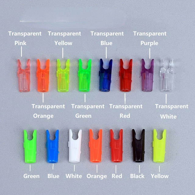 60pcs DIY Plastic Arrow Pin Size L and Size S for ID4.2mm ID6.2mm 3.2mm