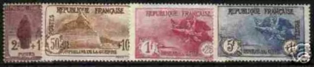 FRANCE STAMP YVERT N° 229/232 " ORPHELINS 3e SERIE " NEUFS xx TB-TTB VALEUR:590€