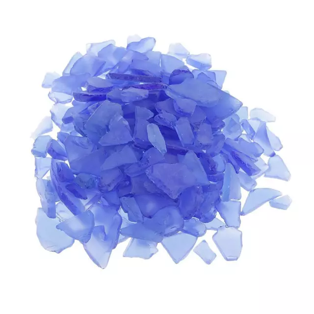 Bulk 500g crafts Frosted Clear Beach Glass For Jewelry