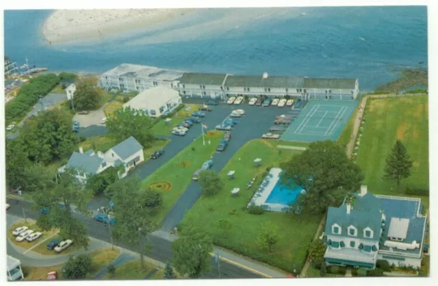 Ogunquit ME Sparhawk Resort Motel Postcard ~ Maine