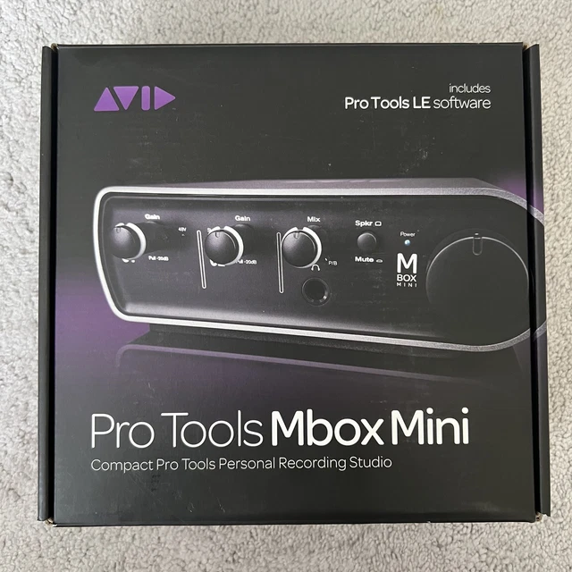 Avid Digidesign Pro Tools Mbox 3 Mini Digital Recorder, Unit Only Avid Digidesign Pro Tools Mbox 3 Mini Digital Recorder, Unit Only