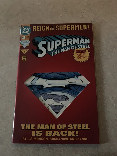 Superman: The Man of Steel #22 VF