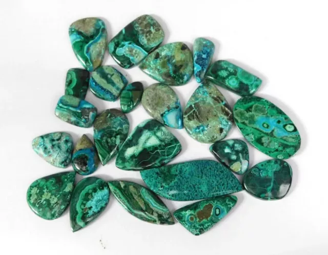 100% Natural Azurite Malachite Mix Shape Cabochon Loose Gemstone Wholesale Lot