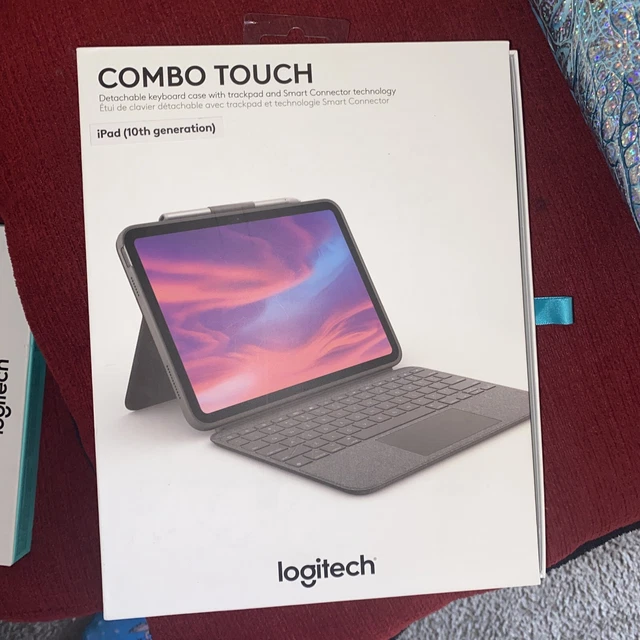 LOGITECH COMBO TOUCH Keyboard & Trackpad Case For Apple iPad 10th Gen