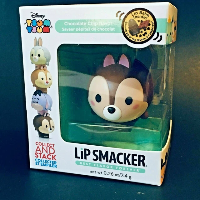 Disney Tsum Tsum Lip Smacker Balms Chocolate Chip Flavor NEW IN THE BOX