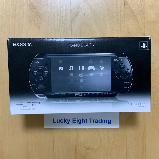 PSP 2000 PIANO Black Box Console PlayStation Portable [N] £231.30
