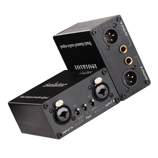ECSiNG 5pcs Conectores Jack Estéreo de 6,3 Mm Y 9 Pines para Amplificador de Audio de Doble Canal para Auriculares Micrófonos Y Altavoces