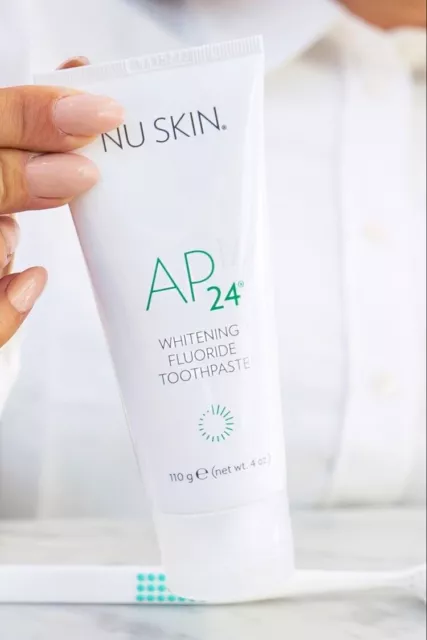 Nu Skin Toothpaste Whitening  Fluoride AP-24  100% Genuine (No peroxide) 110g