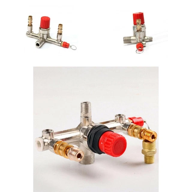 Aluminum Switch Bracket Fine Workmanship Sturdy Air Compressor Pressure Valve