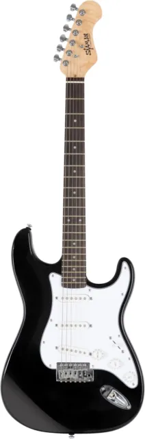 Kit de démarrage guitare électrique Shaman STX-100B ST Single Coil Tremolo accessoires ampli noir 2