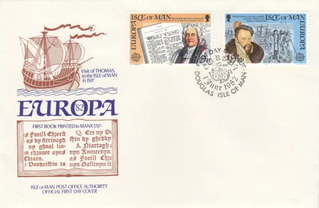 (96717) GB Isle of Man FDC EUROPA 1982