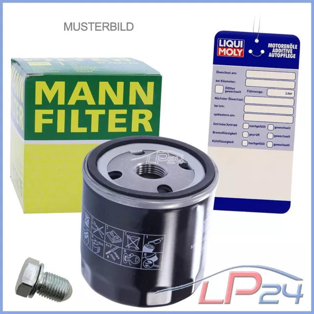 Mann Filtre À Huile+Bouchon De Vidange Pour Seat Leon 1M 01-06 1P 05-12