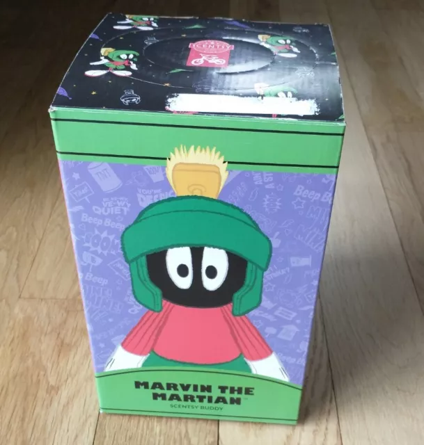 Looney Tunes Marvin The Martian Scentsy Buddy Open Box W/ Scent Pack