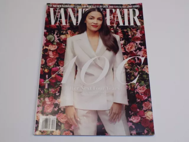 Vanity Fair Magazine 12 2020 Alexandria Ocasio-Cortez Matthew McConaughey Zenday