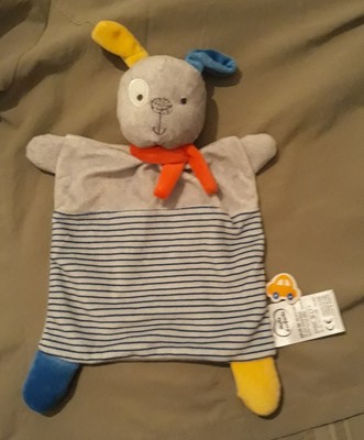 Doudou ANIMADOO ANIMA DOUDOU VACHE GRIS CHINE NOIR ETAT NEUF JAMAIS SERVI 