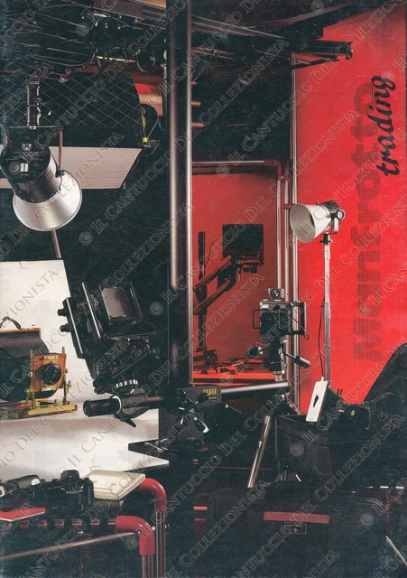 Manfrotto trading Catalogo Set attrezzatura fotografica *booklet