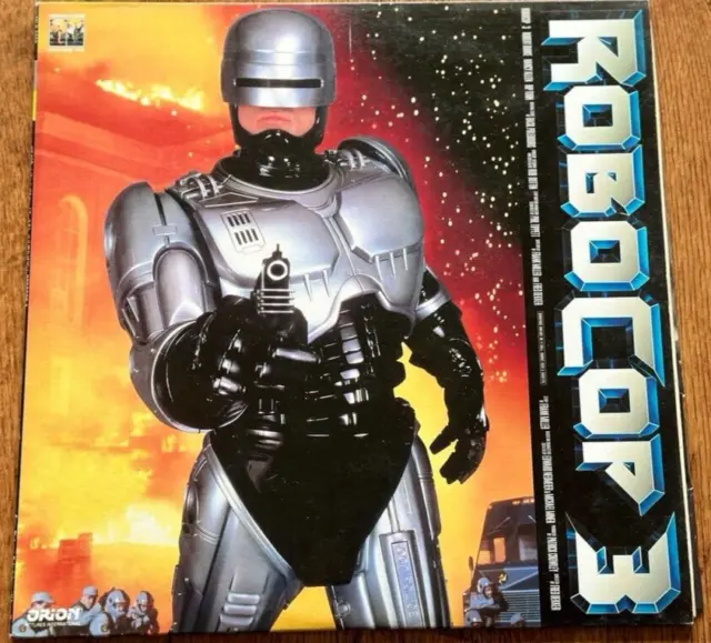 Robocop 3 Japanese LaserDisc NTSC 1993 Action / Sci-Fi Movie with Obi strip