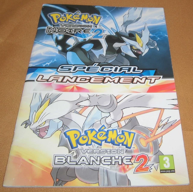 Guide Stratégique Pokémon Version Noire Et Blanche - Volume 1 Et 2 (officiel)