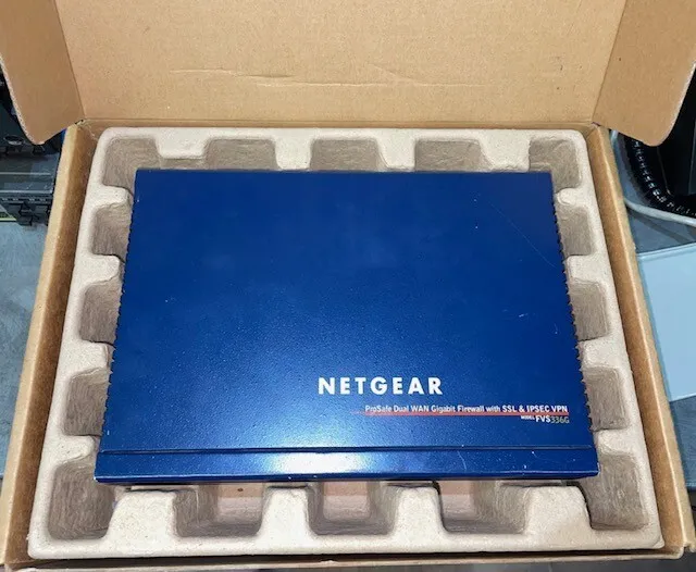 Netgear ProSafe Dual WAN Gigabit SSL & IPSEC VPN Firewall FVS336G