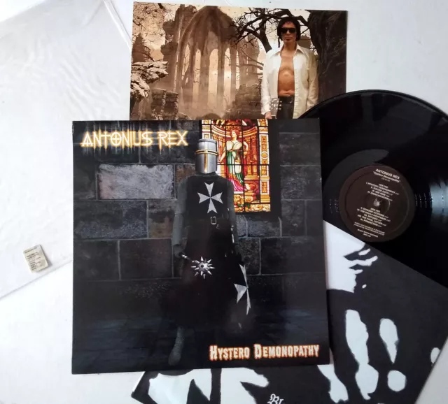 Lp Antonius Rex Hystero Demonopathy 2012 Bartoccetti Black Widow + Inner +Insert