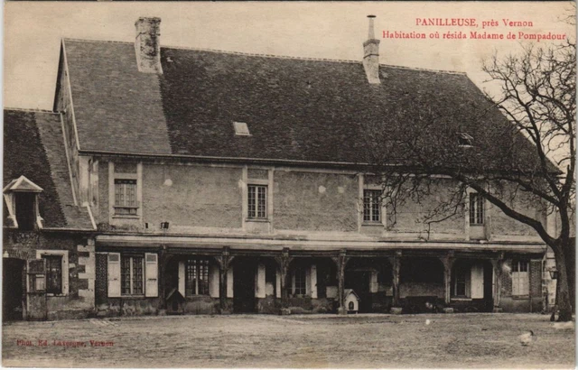 CPA Panilleuse pres VERNON Habitation oÃº résida Madame de Pompadour (160577)